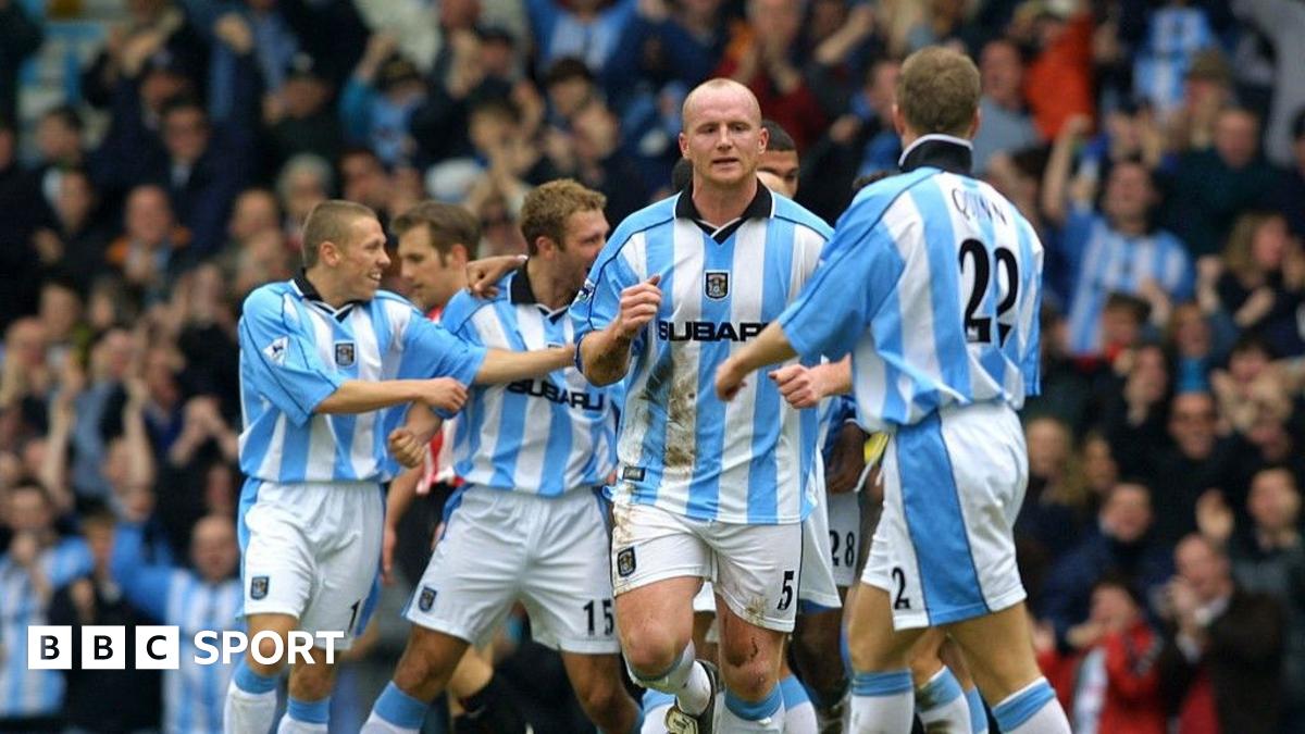 When were Coventry last in the Premier League?