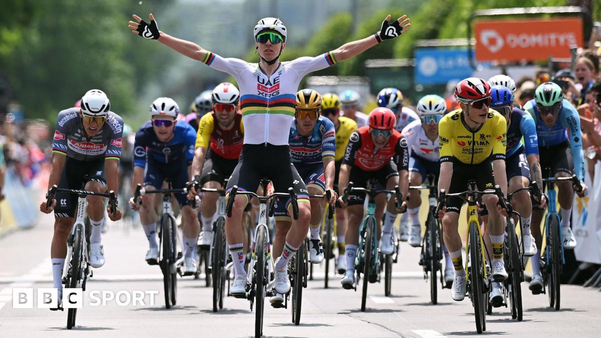 Pogacar wins opening stage of Criterium du Dauphine