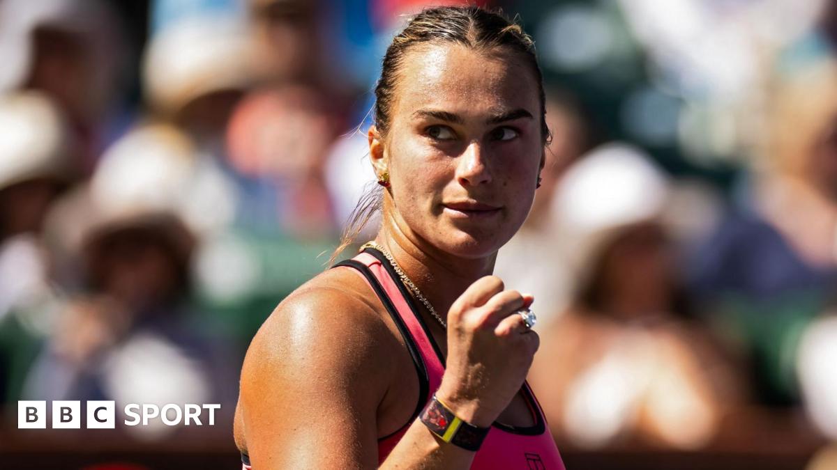 Sabalenka beats 'future champion' Mboko, Swiatek out