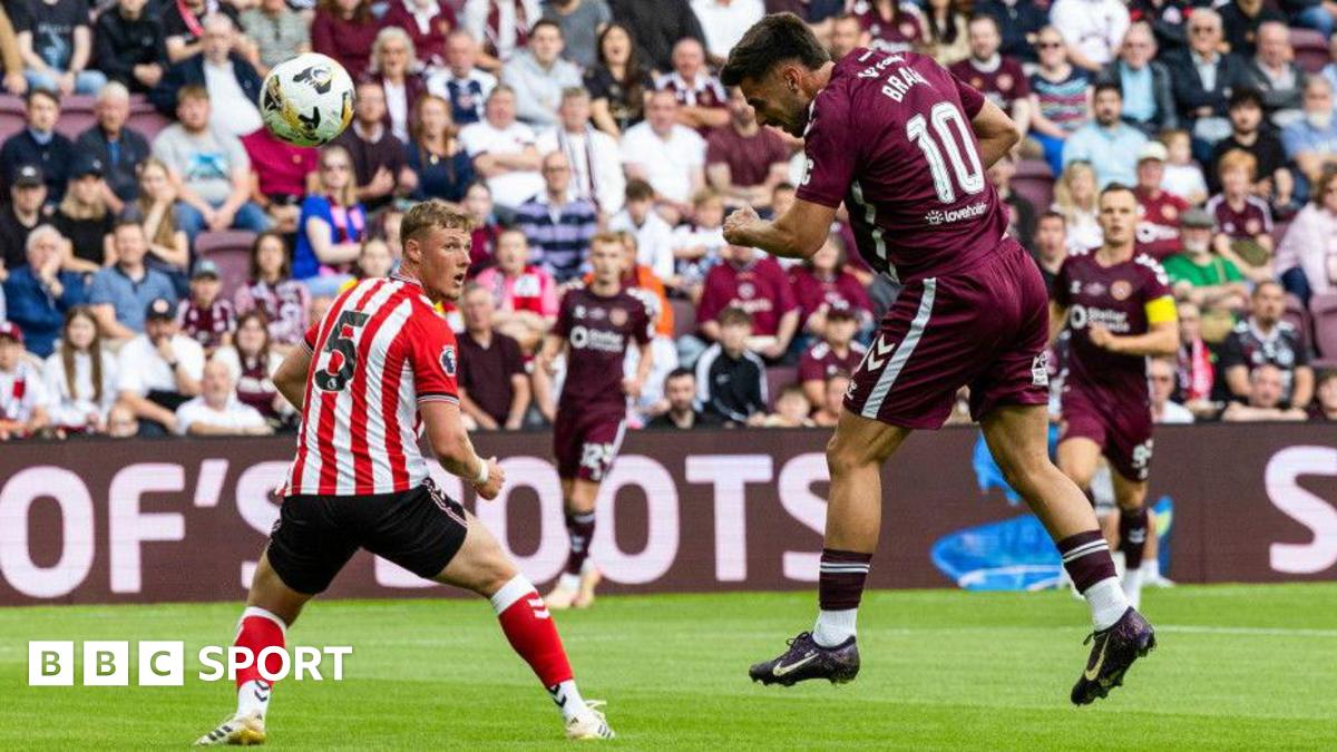 Hearts Celebrate Craig Gordon Testimonial Against Sunderland