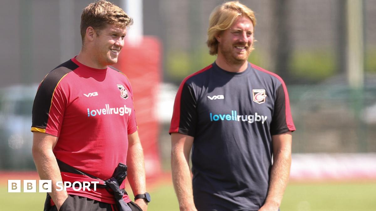 Dragons appoint Simon Cross and Luke Narraway on permanent basis - BBC ...