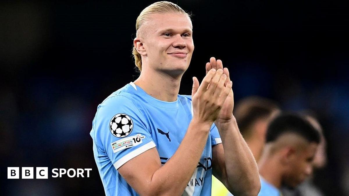 Manchester City secures 2-0 Champions League win over Napoli with Haaland and Doku goals