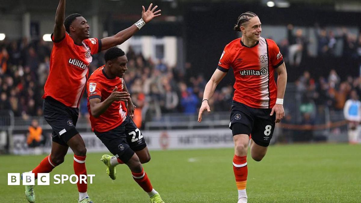 Luton Town 3-1 Bristol City: Hatters shock Robins to boost survival hopes - BBC Sport