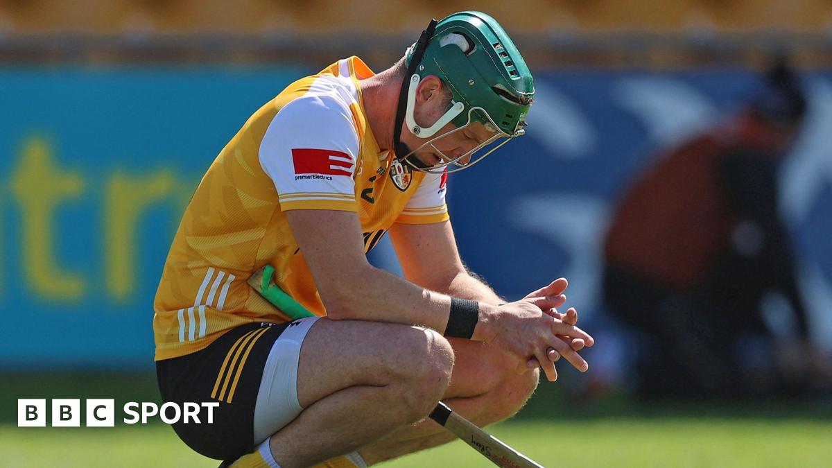 Offaly 3-15 Antrim 1-16: Fourteen-man Saffrons relegated from Leinster ...