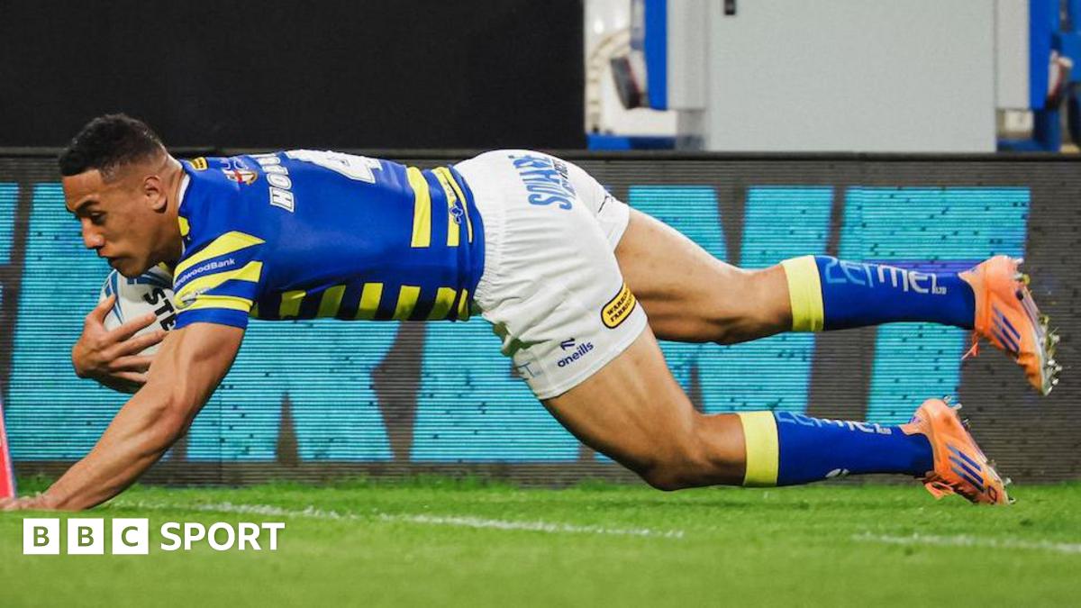 Warrington sweep aside Huddersfield to go third