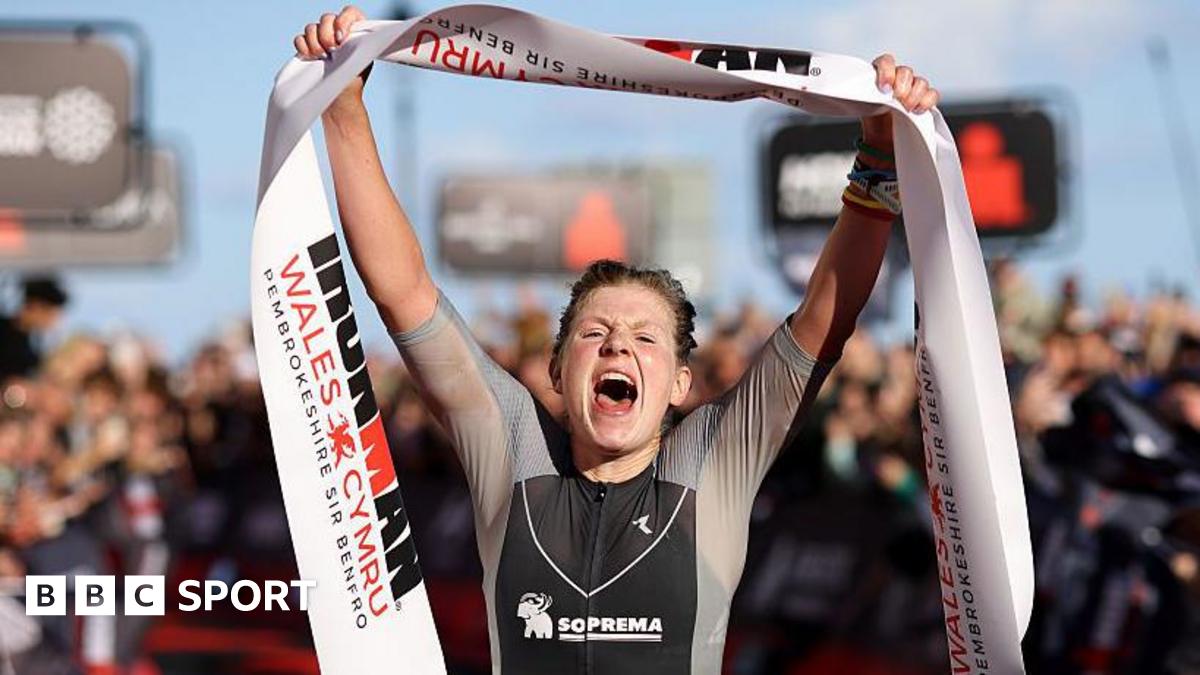 Hofmann wins as thousands take on Ironman Wales