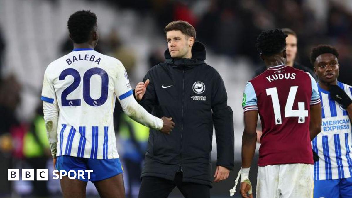 West Ham 1-1 Brighton: Seagulls struggles against lesser lights a worry for Fabian Hurzeler