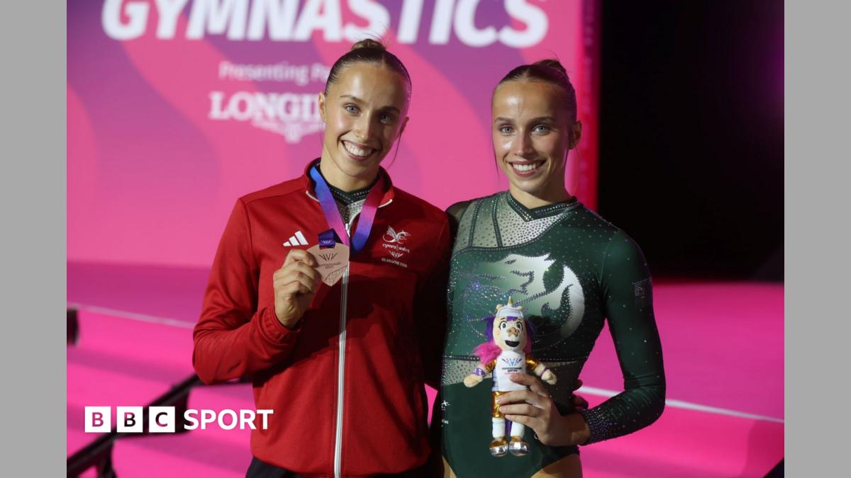 Commonwealth Games 2026: Wales gymnast Roper twins both win bronze medals