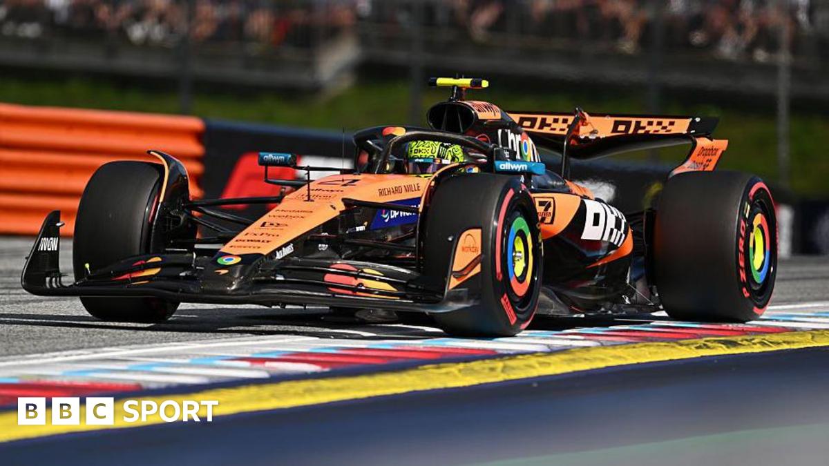 Norris takes Austria pole with sensational lap