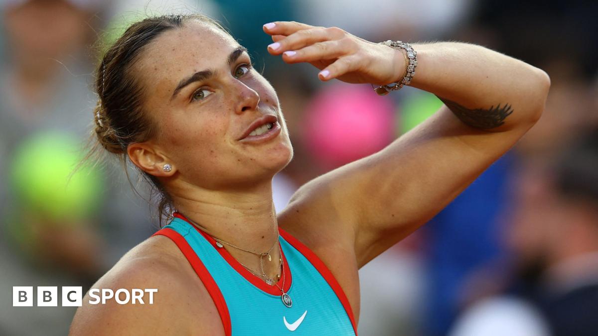 Sabalenka surges into third round after slow start