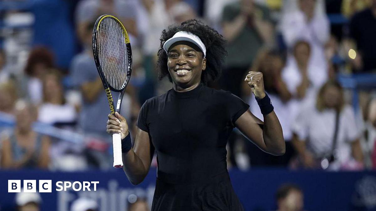 Venus Williams, 45, becomes oldest winner since Navratilova