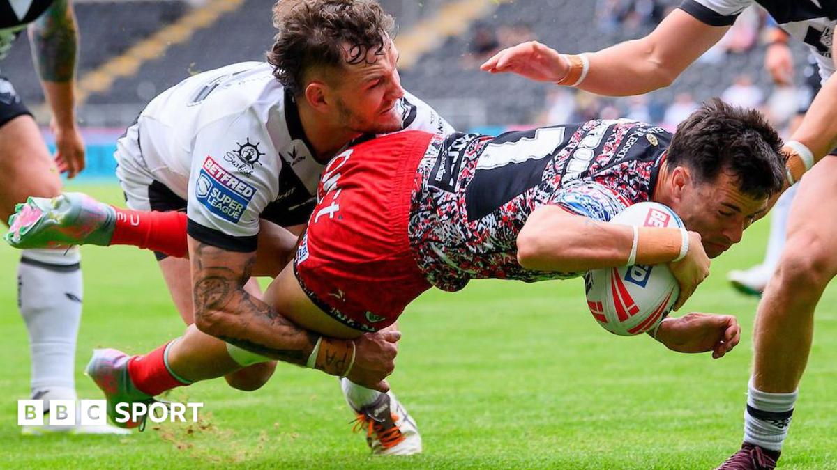 Super League: Hull FC 22-32 Leigh – Leopards withstand fightback | Manchester News Super League: Hull FC 22-32 Leigh – Leopards withstand fightback | Manchester News