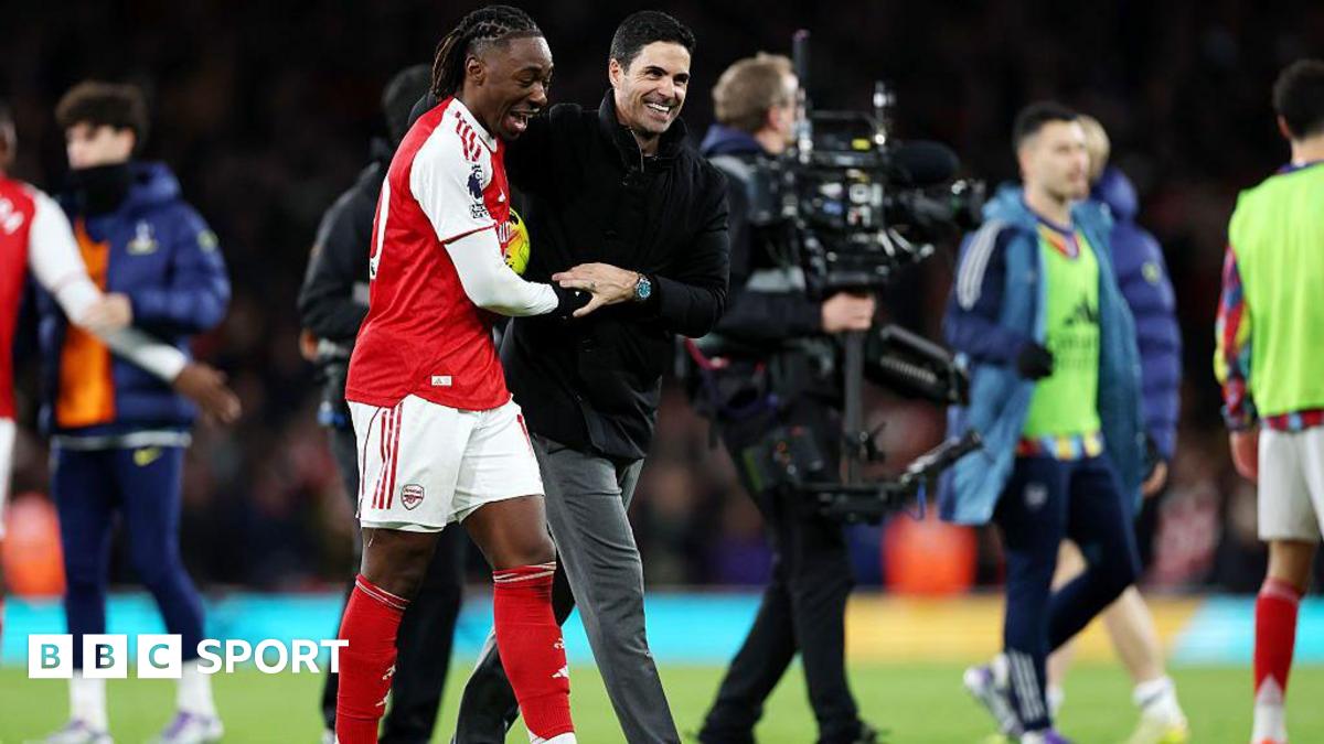 Arsenal 4-1 Tottenham: What Mikel Arteta and Eberechi Eze said - BBC