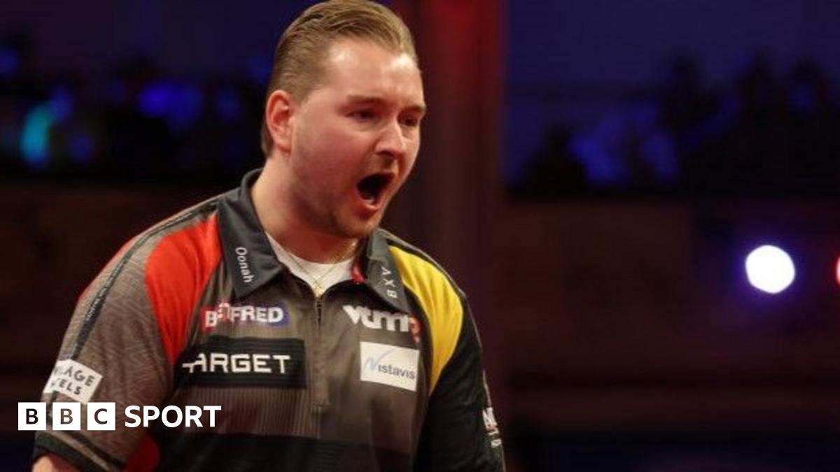 World Masters Darts:  Dimitri Van Den Bergh hits nine-darter, Luke Littler beats James Wade