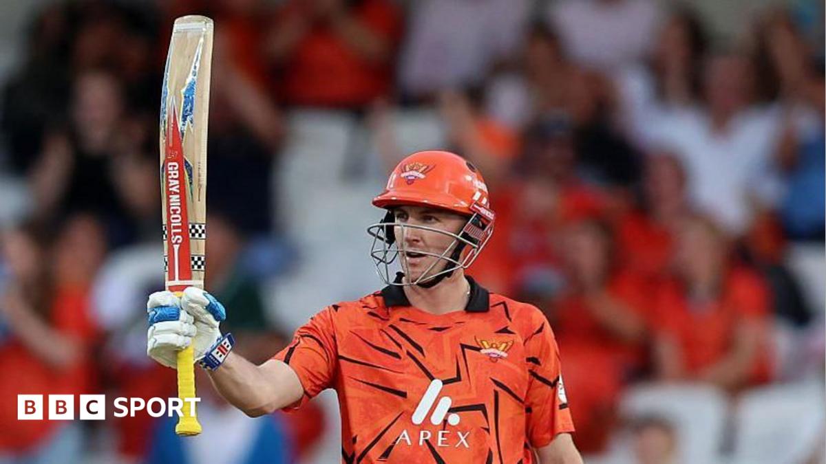 Brilliant Brook leads Sunrisers to record Hundred score
