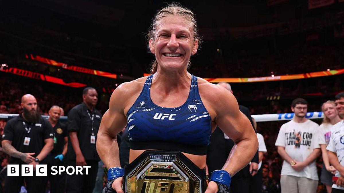 'For anyone who's felt hopeless' - Harrison wins UFC title