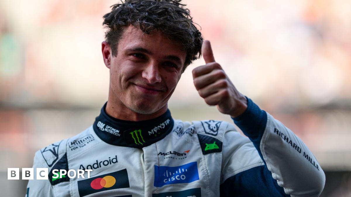 Mexico City Grand Prix qualifying results: Lando Norris takes pole position Mexico City Grand Prix qualifying results: Lando Norris takes pole position