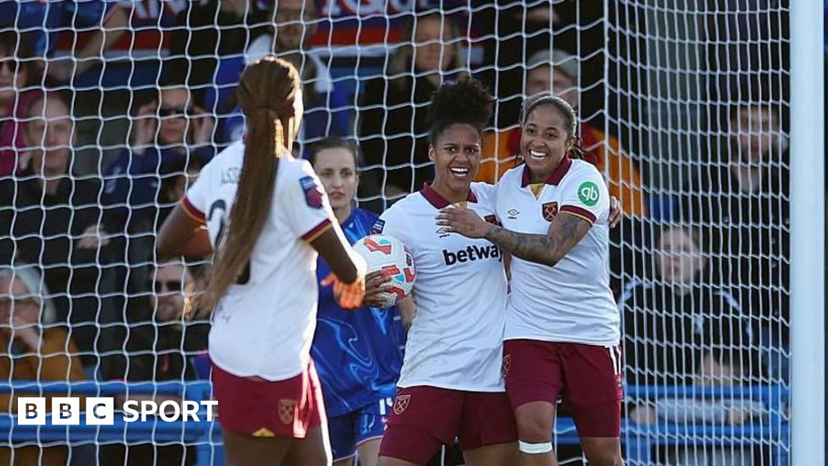 Chelsea 2-2 West Ham United: Shekiera Martinez scores late equaliser