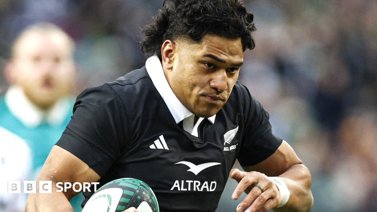 Inglaterra vs Nueva Zelanda: los All Blacks colocan a Wallace Siditi en el banquillo