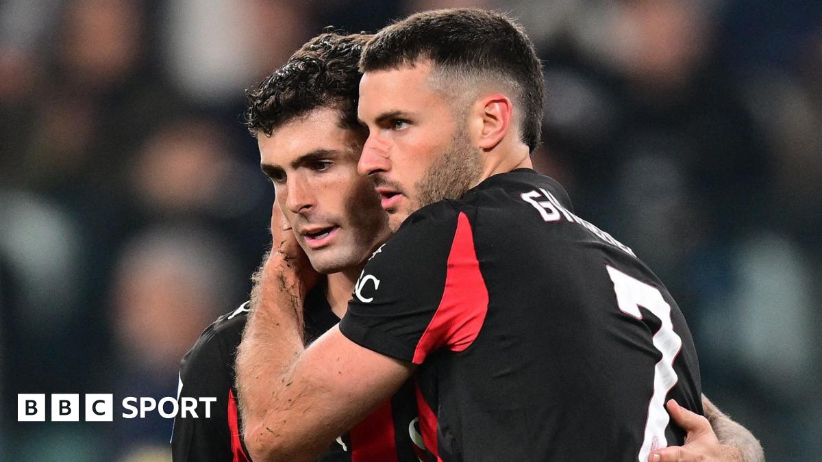 Juventus vs Milan action