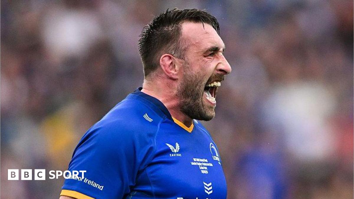 BBC Sport URC final - Dominant Leinster leading Bulls at Croke Park