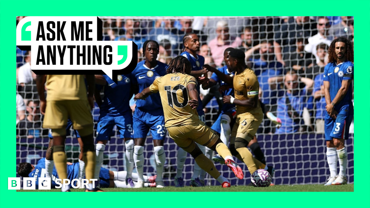 Why was Eze's free-kick disallowed against Chelsea?