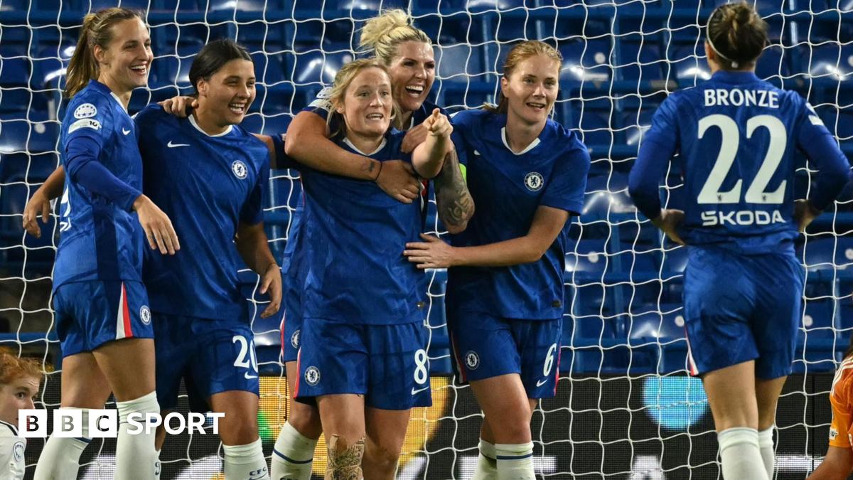 Chelsea 4-0 Paris FC: Alyssa Thompson scores first goal as Blues cruise to win