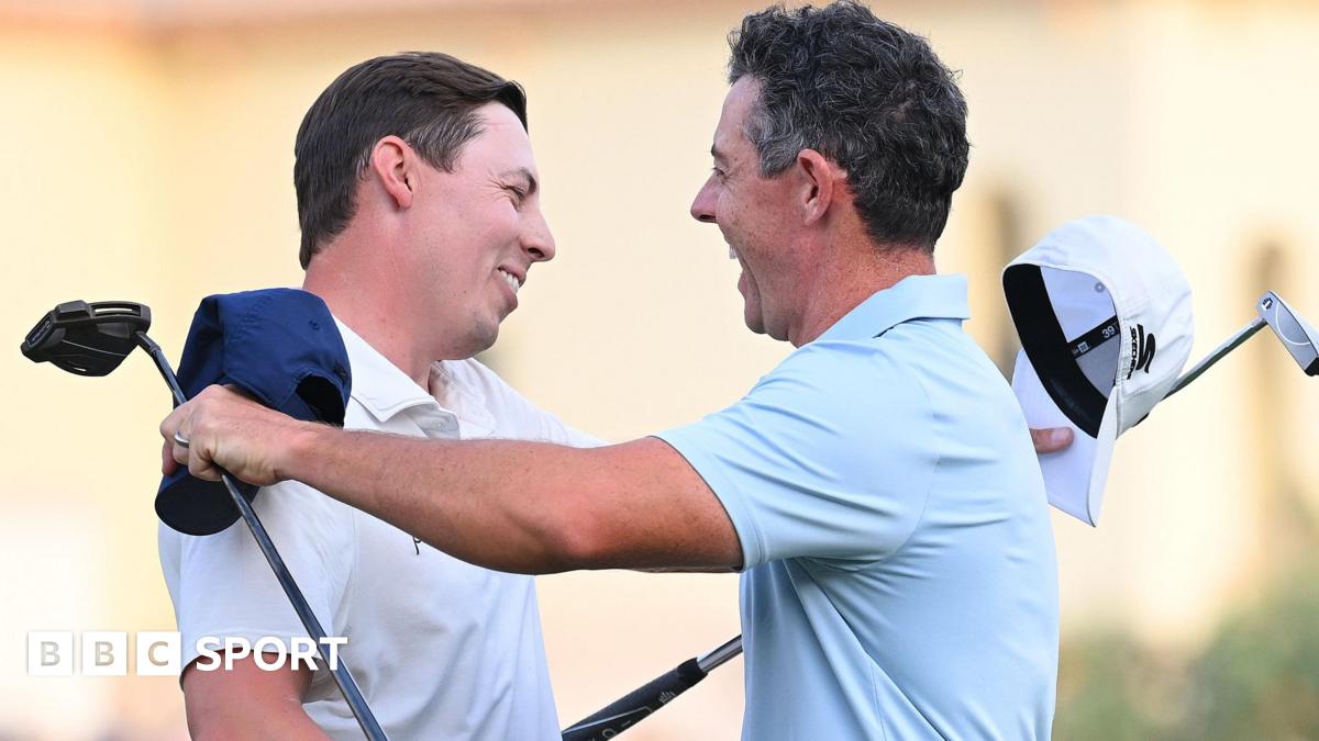 Race to Dubai: Matt Fitzpatrick wins in Dubai as Rory McIlroy clinches overall title