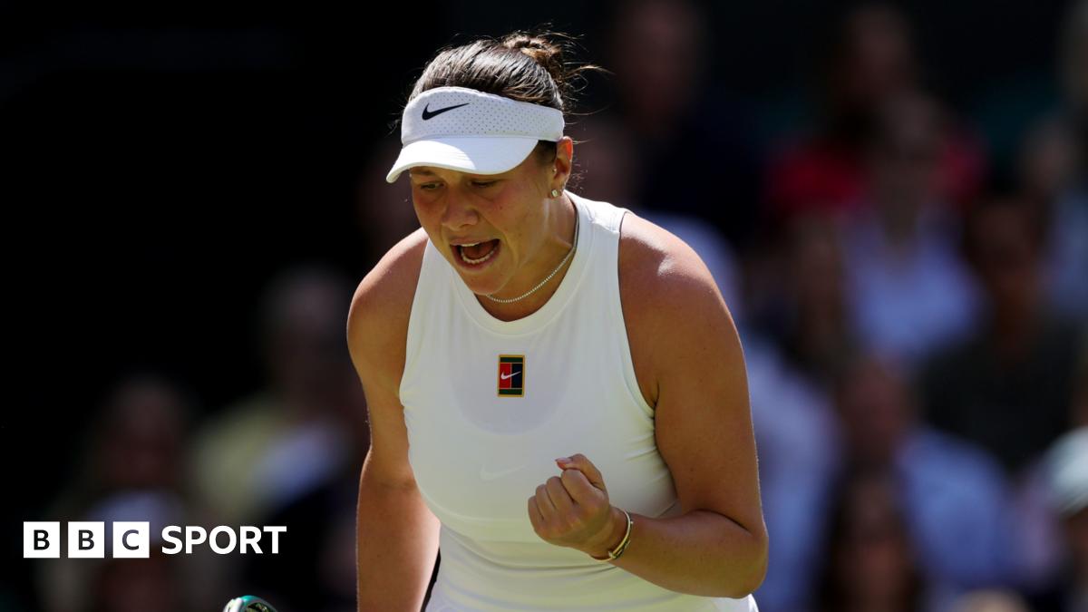 Anisimova stuns Sabalenka to set up Wimbledon showdown against Swiatek