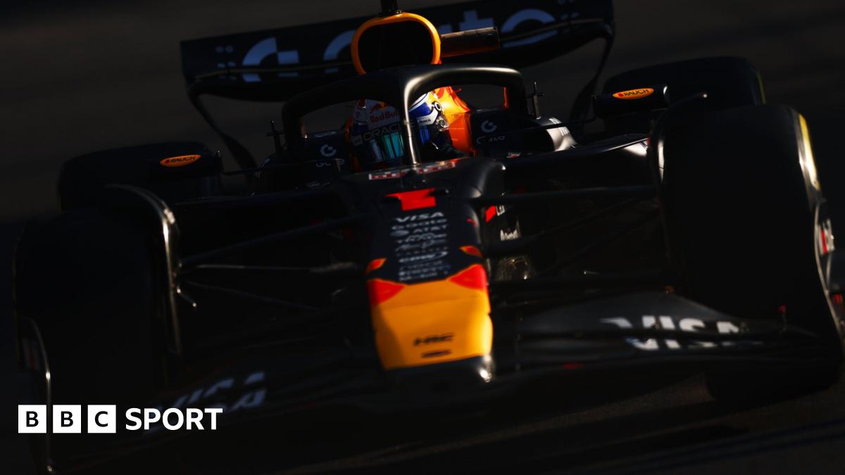 Verstappen sets pace as McLarens struggle in practice Verstappen sets pace as McLarens struggle in practice