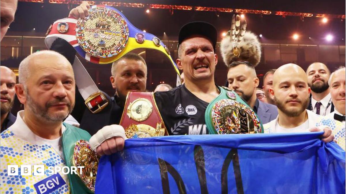 Usyk vacates heavyweight belts but does not retire