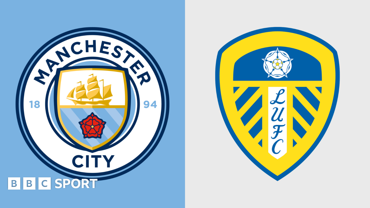 Manchester City vs Leeds United 배지 이미지