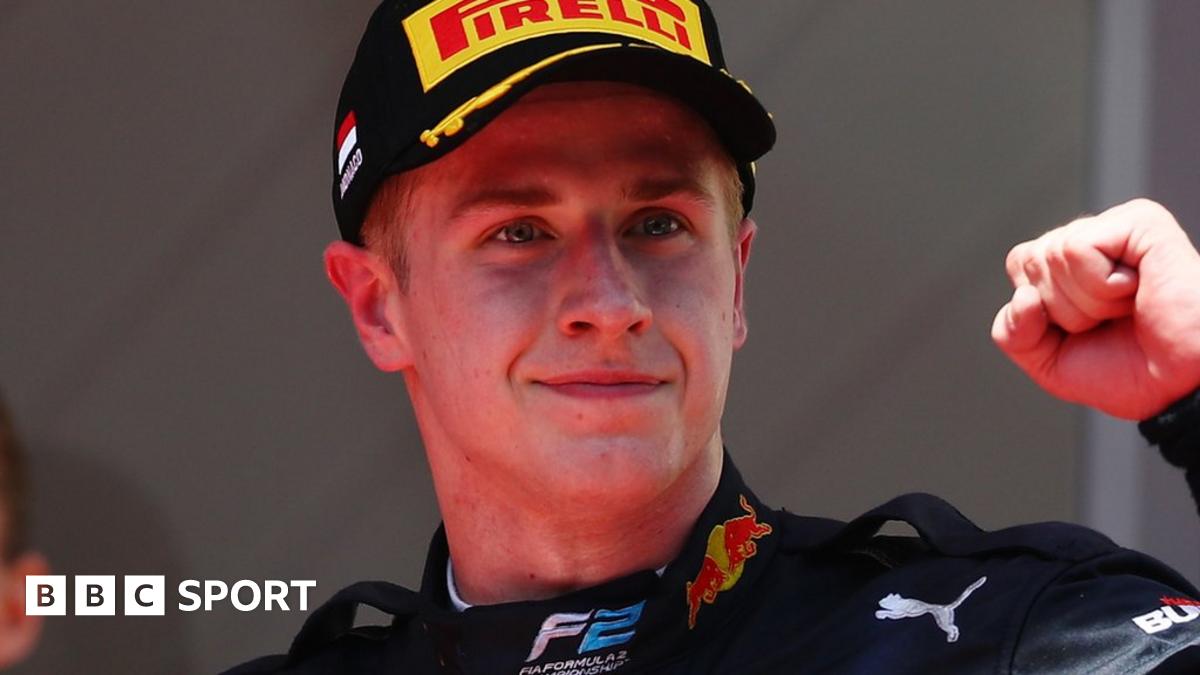 Juri Vips Red Bull suspend reserve driver over racist slur BBC Sport