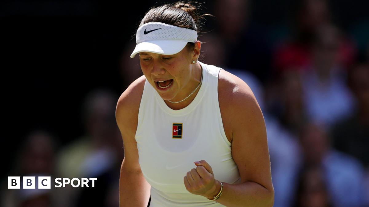 Anisimova stuns Sabalenka to reach maiden final