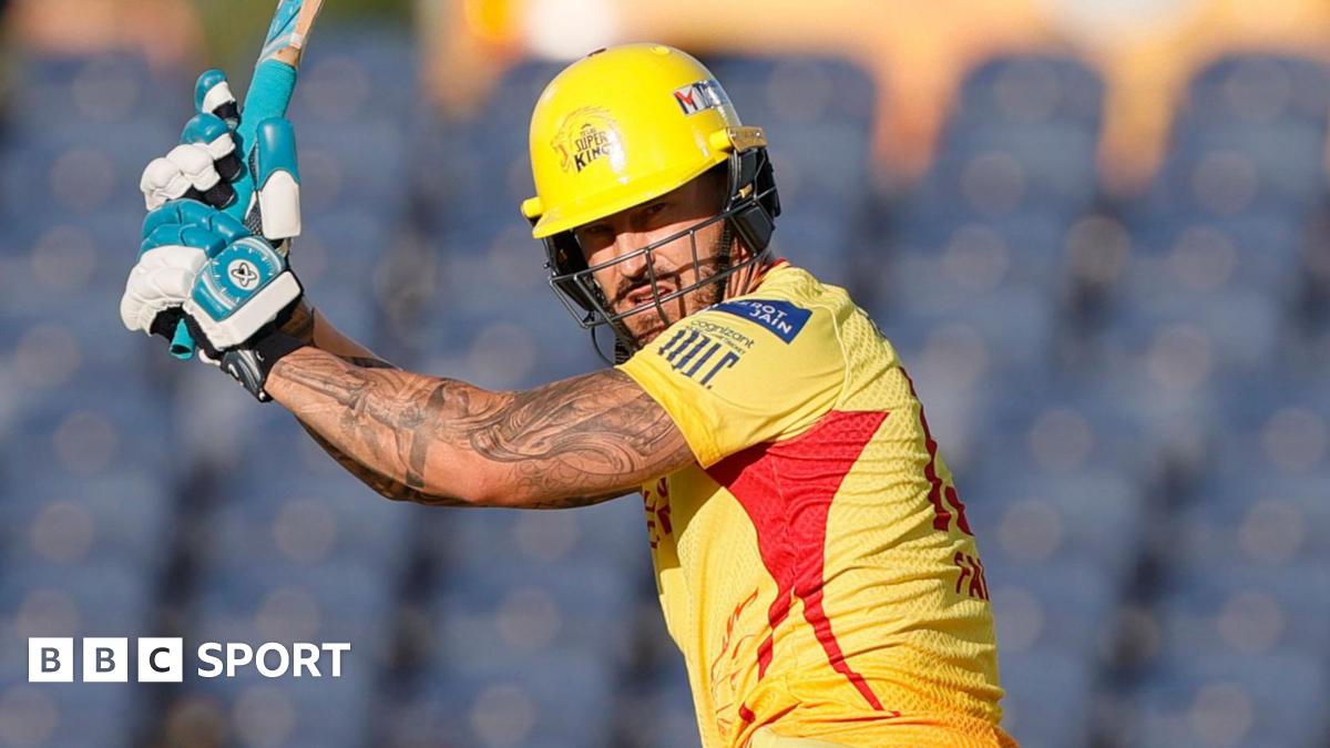 MLC 2025 results: Faf du Plessis century secures Texas Super Kings' play-off spot - BBC Sport