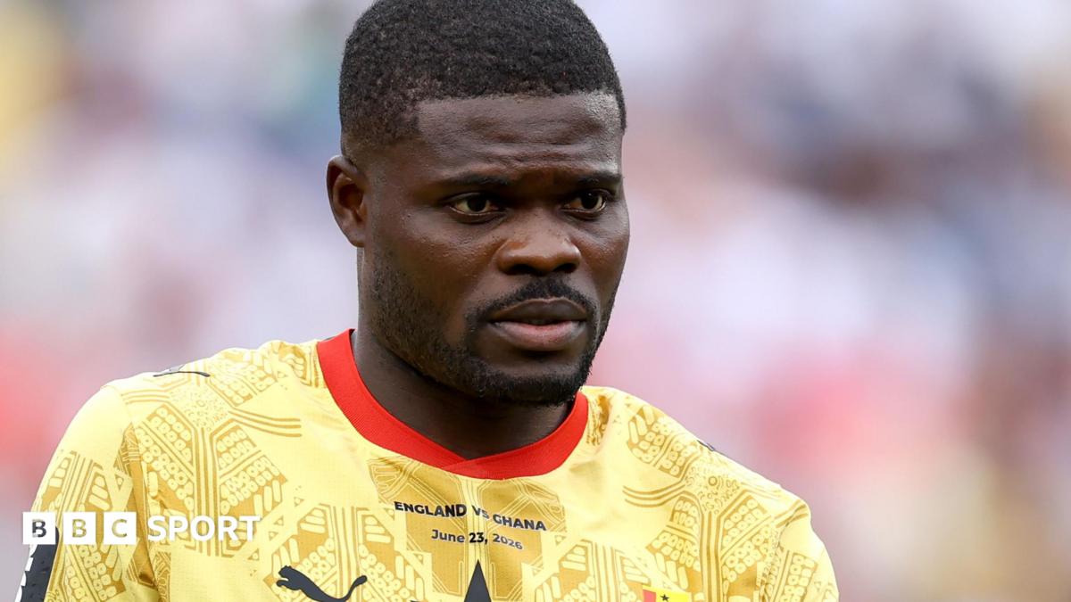World Cup 2026: Djed Spence appears not to shake hands with Thomas Partey before England v Ghana World Cup 2026: Djed Spence appears not to shake hands with Thomas Partey before England v Ghana