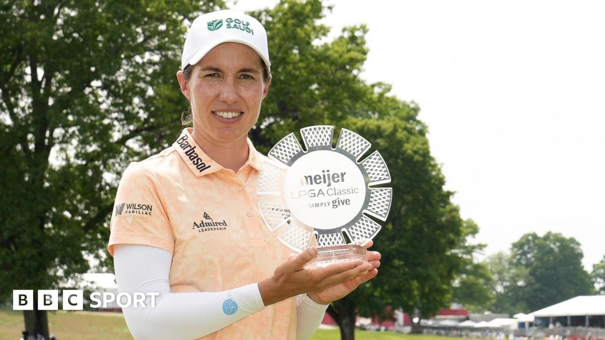 Ciganda ends nine-year LPGA Tour victory drought