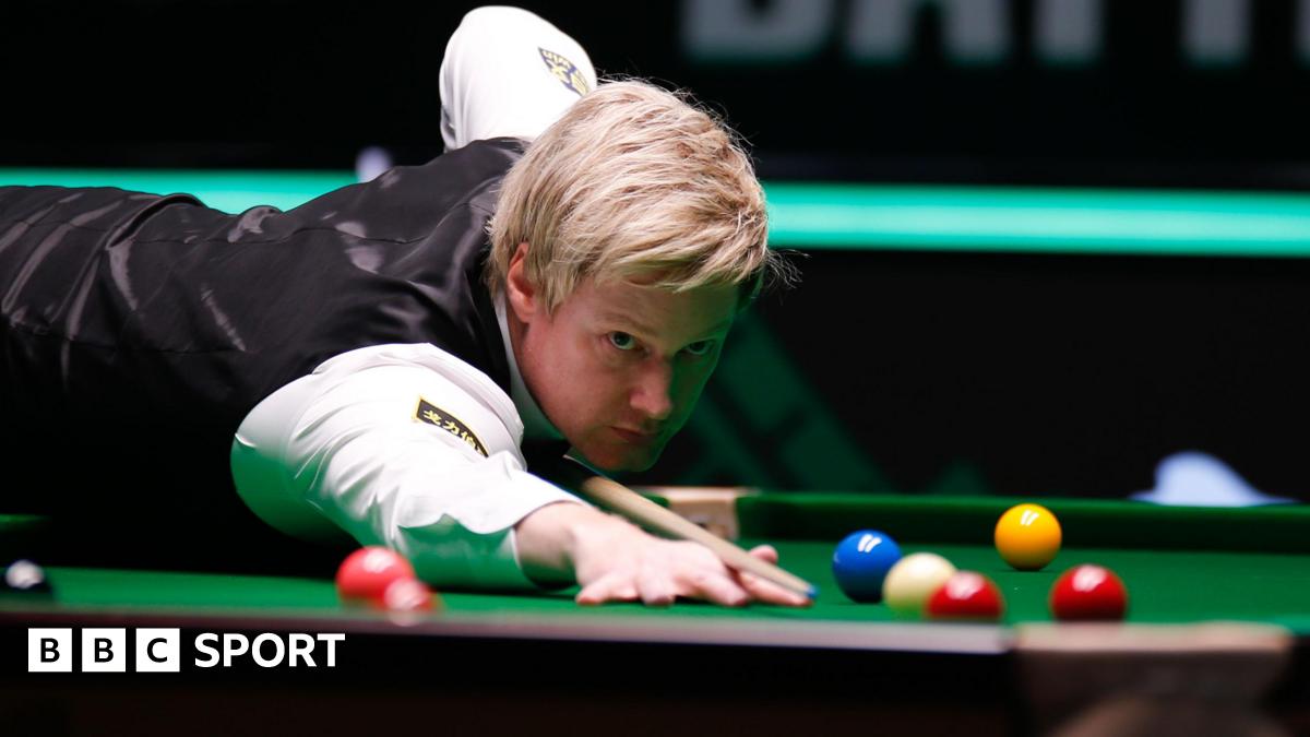 Robertson edges out OSullivan to claim Saudi title