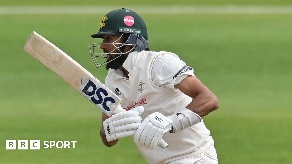 Hameed hits hundred for Notts against Somerset