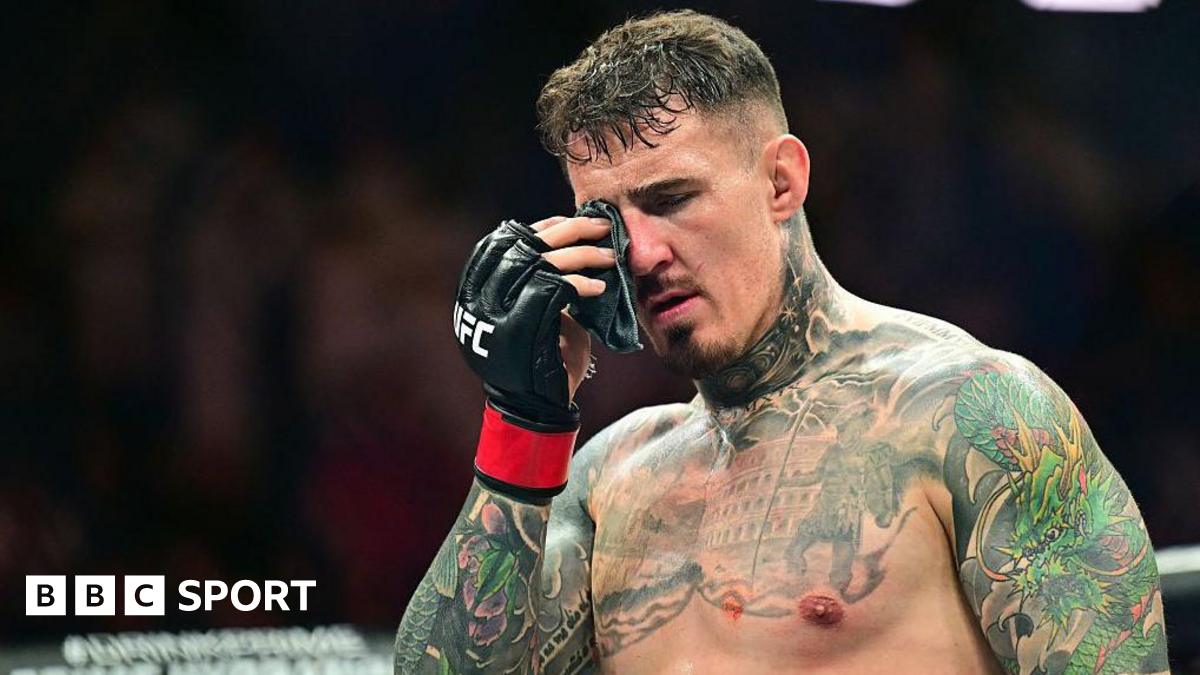Furious Aspinall retains title in eye-poke no-contest