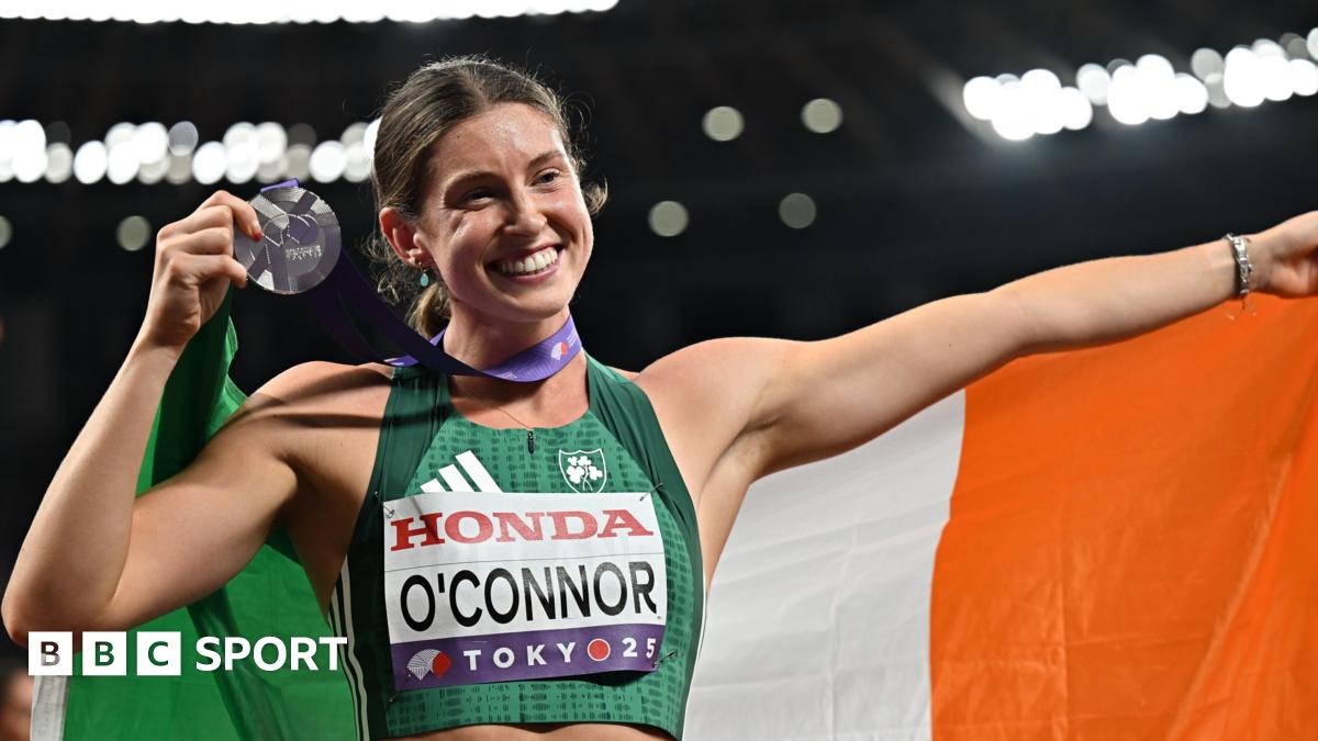 Ireland's O'Connor wins historic world silver medal