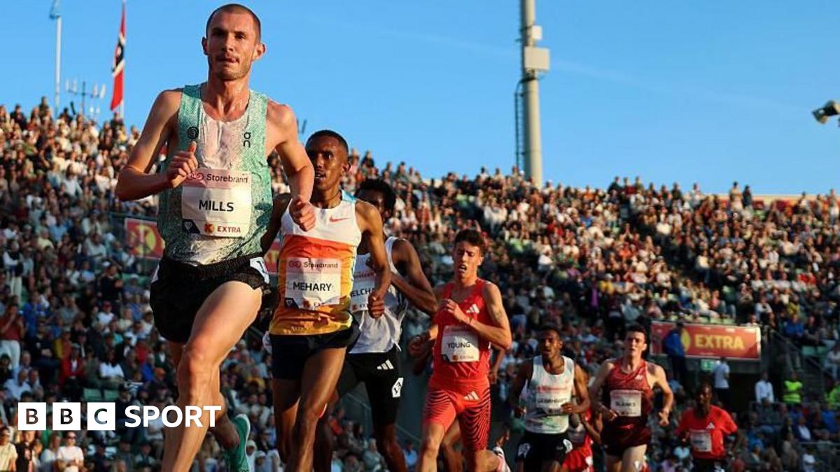 Mills beats Farah's British record at Oslo Diamond League