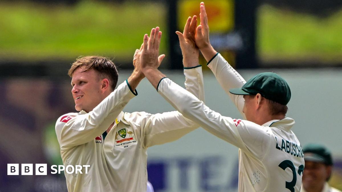 Sri Lanka vs Australia: Rain slows tourists progress on day three