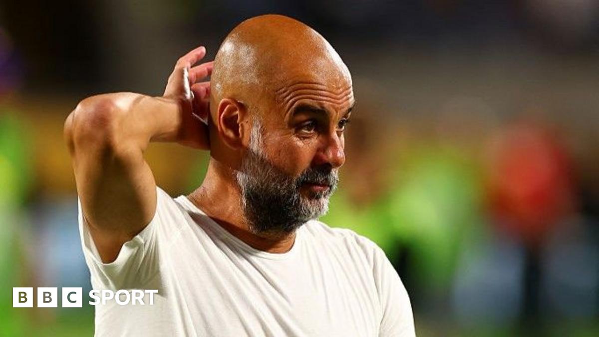 Guardiola&#39;s perfect record ends in haphazard fashion