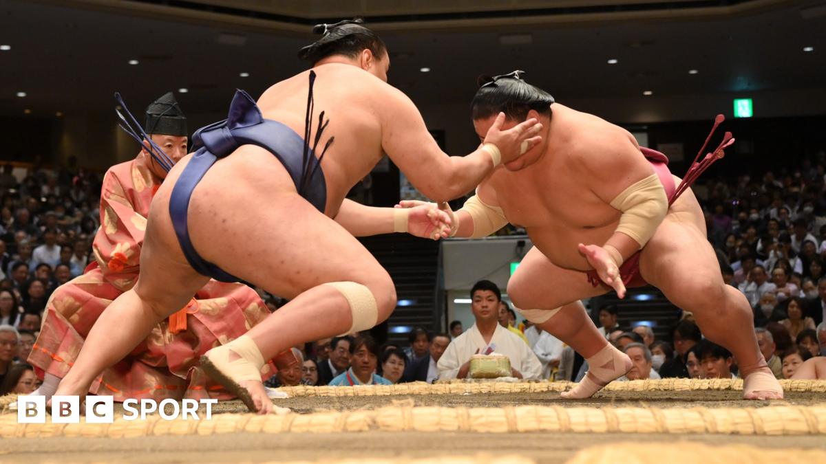 Why is Grand Sumo Tournament in London for first time in 34 years?