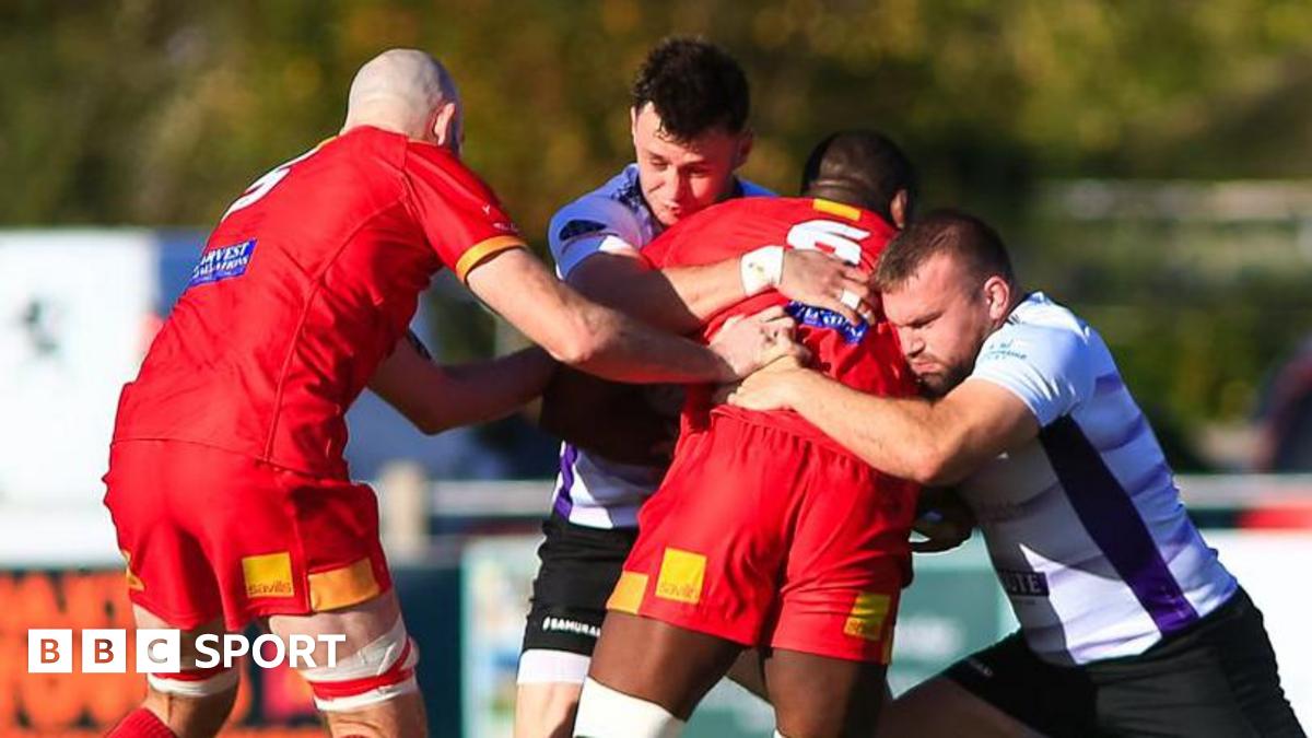 Cornish Pirates lose 29-22 at Cambridge as losing streak goes on - BBC ...