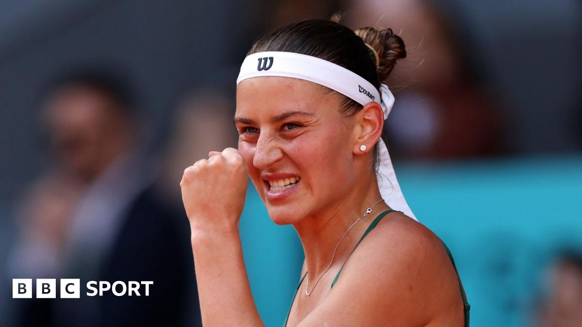Kostyuk beats Andreeva to win Madrid Open