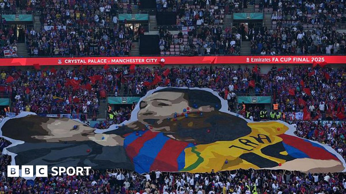 How emotive tifo gave Palace fans belief of cup final win