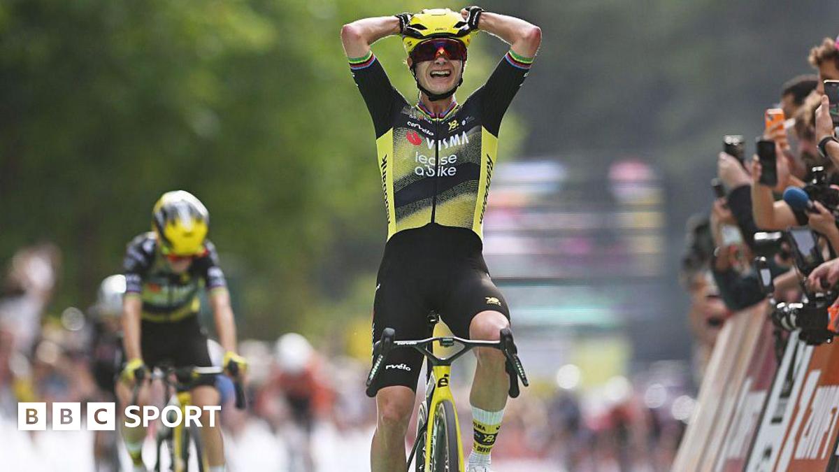 Marianne Vos Wins Opening Stage, Takes Yellow Jersey Tour de France Femmes