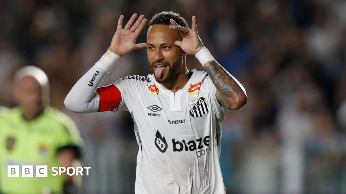 Neymar 'rediscovering joy' back at Santos